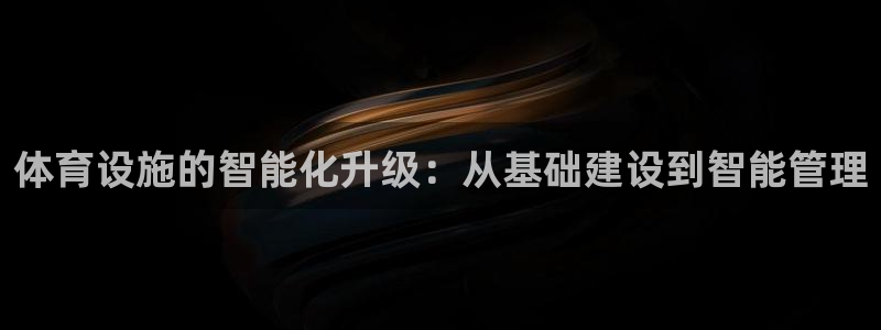 意昂4娱乐下载：体育设施的智能化升级：从基础建设到智