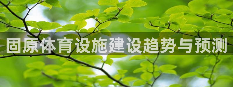 意昂4娱乐是那个系列的台子：固原体育设施建设趋势与预